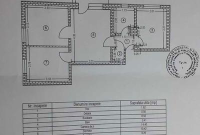 Apartament cu 3 camere semidecomandat în Central - 5