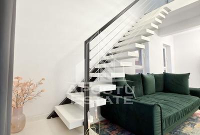 Penthouse cu 3 camere semidecomandat, mobilat în Giroc - 13