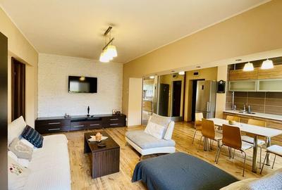 Apartament cu 2 camere semidecomandat, mobilat în Lacul Tei