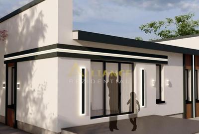 Casa individuala parter - 4 camere 2 bai - teren 309mp - 14