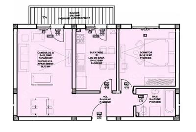 Apartament cu 2 camere decomandat în Hipodrom 3 - 7