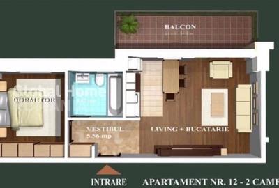 Apartament 2 Camere 57 MP | Baneasa | Jandermeriei | Bloc nou | Mobilat Designer - 13