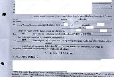 Teren de 4949 mp, în Vest