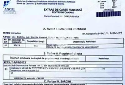 Teren de 711 mp, în Central