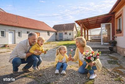 Casă cu 4 camere cu Canalizare în Central