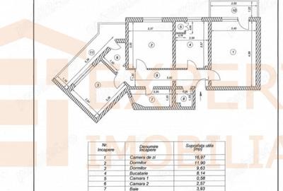 Apartament cu 3 camere decomandat în Dacia - 1