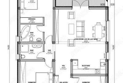 Casă cu 4 camere cu Teren 500 Mp în Livada de Bihor - 7