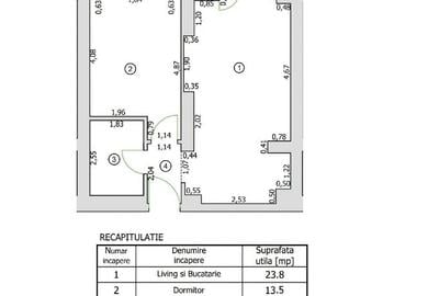 DIRECT PROPRIETAR | Ap. 2 Camere - Cortina North | 0% Comision, TVA 0 - 2