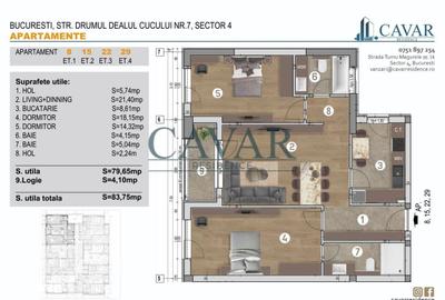 Apartament cu 3 camere în Brâncoveanu - 7