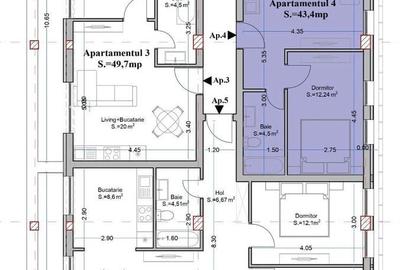 Apartament cu 2 camere în Fălticeni - 3