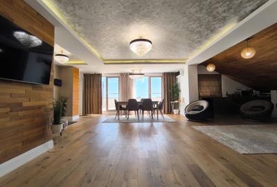 Penthouse cu 5 camere decomandat, mobilat în Băneasa