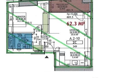 Apartament cu 2 camere semidecomandat în Floreasca - 8