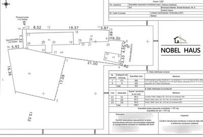 Teren intravilan Barlad, 707 mp, zona centrala, str Bradului - 8