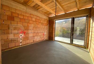Casa P+E semifinisata cu panouri solare si pompa de caldura zona Roata Faget - 14