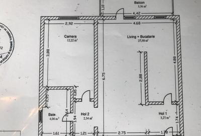 Apartament cu 2 camere decomandat, mobilat în Torontalului - 15