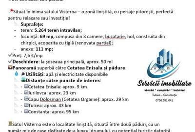 Casă cu 3 camere în Visterna - 3