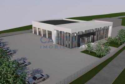 Fara comicion! Teren 10000 mp, front 60 m la DN, A/C HALA service auto, Iclod CJ - 2