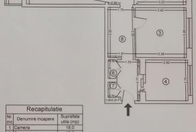 Apartament cu 3 camere decomandat în Titan - 3