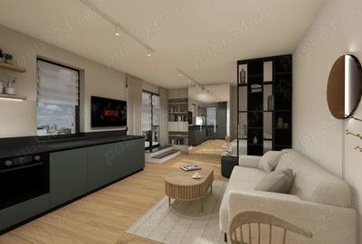 APARTAMENT PREMIUM living+bucatarie ?i ni?a de dormit terasa parcare - 3