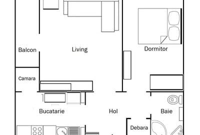 Apartament cu 2 camere decomandat în Dristor - 1