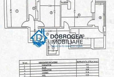 Apartament cu 3 camere decomandat, mobilat în Central - 8