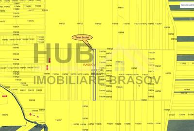 COMISION 0% | Teren de Vanzare Glajarie Rasnov | 4.500mp Extravilan - 4