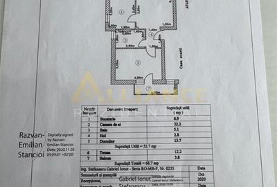 Apartament cu 2 camere decomandat, mobilat în Central - 19
