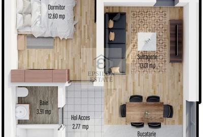 Ap. 2 cam. martie 2026 zona Militari Residence - 3