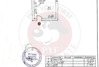 Metrou Eroii Revolutiei | Garsoniera | Semidecomandata | 15 mp | B11370 - 8