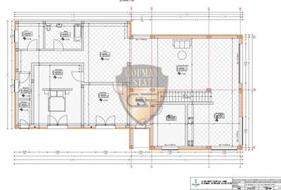 Vila la Rosu, Lumina, P+1 etaj, teren 478mp, terasa 100mp, 275 mp utili - 11