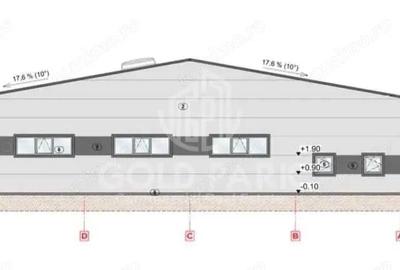 Depozit NOU-Gilau -Acces TIR/ Autostrada - Acces Facil - 1