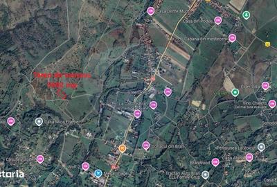 Teren de 5602 mp, în Bran