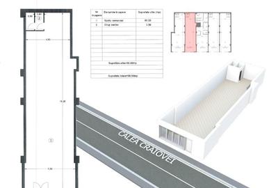 Cabinet medical | Spatiu Comercial de inchiriat | Pitesti, C - 3
