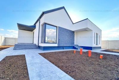 Casa scandinava - 3 camere - 2 bai - teren 360 mp - 8