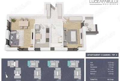 Apartamente NOI | Luceafarului Residence Targovi?te - 5