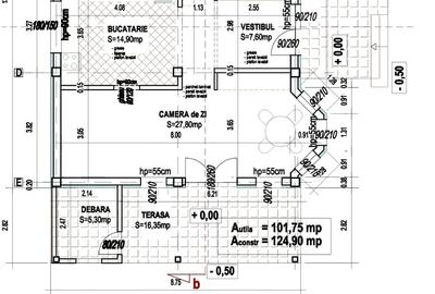FARA COMISIOANE in Gulia aproape de asfalt casa PARTER  pod placa camera tehnica - 7