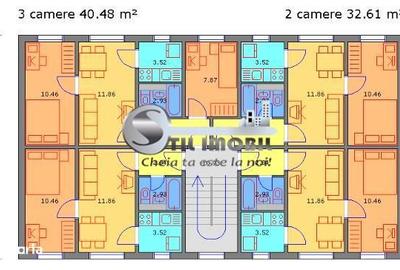 Apartament cu 3 camere nedecomandat în Tătărași