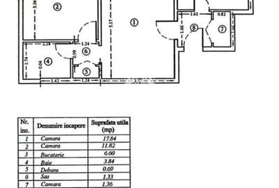 Apartament 2 camere, 55mp, balcon 8mp, etaj 2, in zona Campia Libertatii - 14