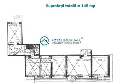 Spațiu comercial, 145 mp în B-dul București