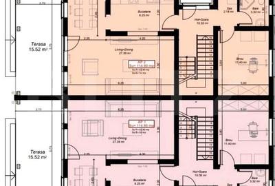 Duplex de 114 mp utili, teren 250 mp, in zona Chisoda - 2