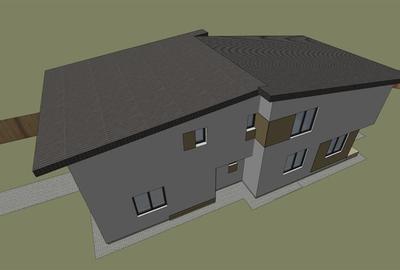 Duplex cu 4 camere cu Canalizare în Stupini - 10