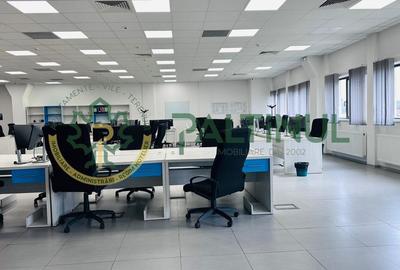 Spațiu birouri 380 mp - open-space + 3 birouri, malul Cibinului, Sibiu,9 EUR/mp - 6