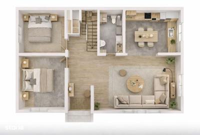 Casă cu 4 camere în Dancu - 2