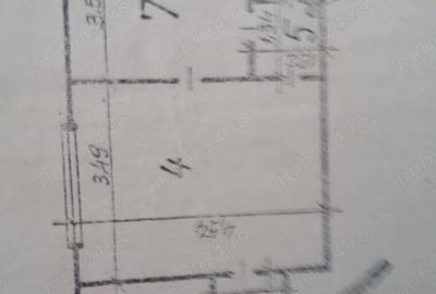 Apartament cu 2 camere semidecomandat în Gara de Nord