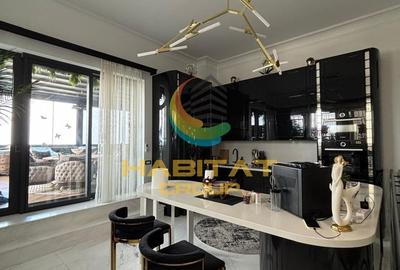 Penthouse cu 3 camere semidecomandat, mobilat în Brâncoveanu - 5