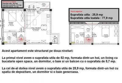 Apartament 3 camere \ posibilitate plata in rate - 3