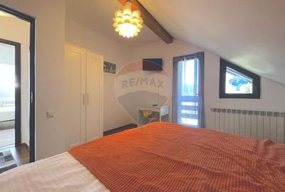 Apartament spectaculos pe doua niveluri cu priveliste catre Bucegi! - 34