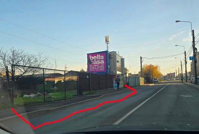 Teren de inchiriat 1000 mp baba novac / kamsas , front stradal 18m - 1