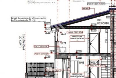 Duplex cu 4 camere cu Canalizare în Florești - 18