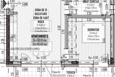 Apartament cu 2 camere semidecomandat în Baciu - 3